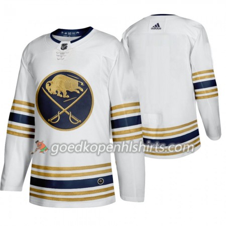 Buffalo Sabres Blank 50th Anniversary Adidas 2019-2020 Wit Authentic Shirt - Mannen